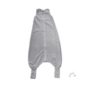 SchlafSack"grau-meliert Pinguin - mit...