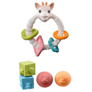 SoPure Geschenkset: 5 Teile: Beißring Colorings + 2...