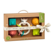 SoPure Geschenkset: 5 Teile: Beißring Colorings + 2...