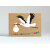 Postkarte "Willkommen Baby - mit fliegendem Storch", TanteTrudel