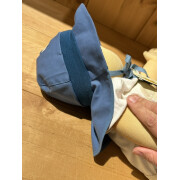 Pickapooh Feuerwehr Strick "jeans - ocean" UV60"