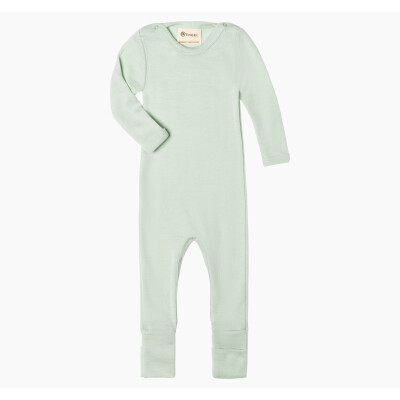Overall "pastellmint", 70% Schurwolle/30% Seide
