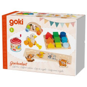Geschenkset aus 5 entwicklungsfördernden Spielzeugen...