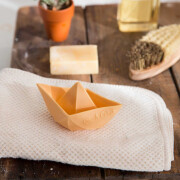 Oli & Carol "Boot Origami Boat Nude", 100%...