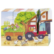 Würfelpuzzle "Jahreszeiten - 6...