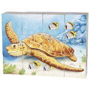 Würfelpuzzle "6 australische Tiere", Holz,...