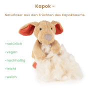 Kuscheltier "sigikid Hund Natural Friends, beige"