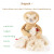 Kuscheltier "sigikid Faultier Natural Friends, beige"