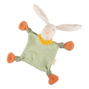 Schnuffeltuch "Hase beige"+ grün Green