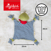 Schnuffeltuch "Bio Frosch" , Green