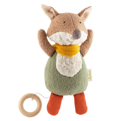 Spieluhr "Spieluhr Bio-Fuchs Green", Sigikid organic, ca. 26cm
