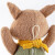 Spieluhr "Spieluhr Bio-Fuchs Green", Sigikid organic, ca. 26cm
