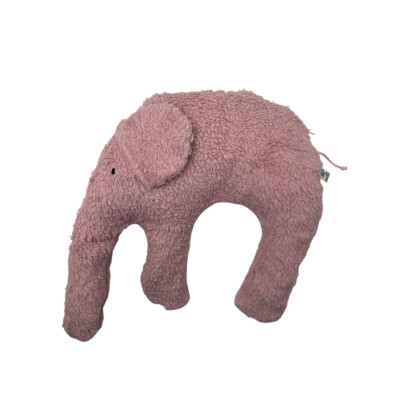 "Pat&Patty-Otti rosa" der Hirse-Elefant, "Ameisenfant", 100% Baumwolle (kbA), Füllung: Hirse