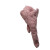 "Pat&Patty-Otti rosa" der Hirse-Elefant, "Ameisenfant", 100% Baumwolle (kbA), Füllung: Hirse