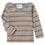 Shirt "PastellRingel", 70% Wolle (kbT)/30% Seide