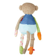 Kuscheltier "sigikid Affe, Patchwork Sweety"