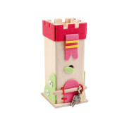 Spardose Schatzturm Pink
