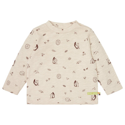 Shirt "Eichhörnchen und Pilze", "100%" Baumwolle (kbA)