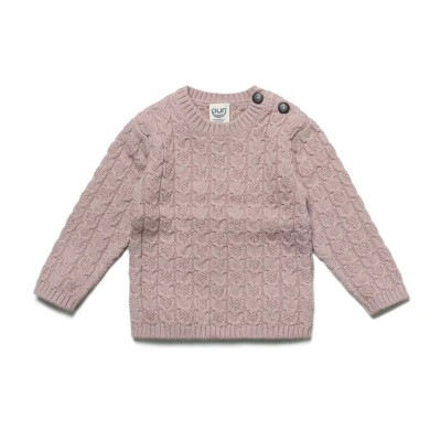 Strickpulli "Puri-Peanut", StrukturStrick, 80% Baumwolle (kbA)/20% Wolle