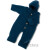 Kapuzenoverall, Fleece, Wolle (kbT), ocean, Größe 86/92