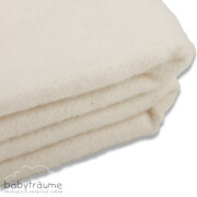 Moltonwindel - flauschig + dick -, 100% Baumwolle (kbA), natur, 80x80cm², 1 Stück