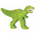 Holzfigur "Tyrannosaurus Rex", Dinosaurier, Holztiger Holzfiguren, handbemalt