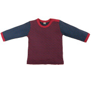 Shirt°° "Welle + Rauten", 100% Baumwolle (kbA), rosa + blau, Größe 50/56