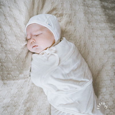 Pucktuch iobio "Manta", Baumwolle (kbA), natur