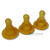 2x Flaschensauger "."   Naturform Standard: "ab 0 M", extrafein f. Muttermilch, Pre+1+Tee+Wasser: SCHMAL