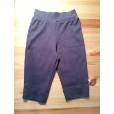 Baby-Hose, 100% Baumwolle (kbA), dunkelblau, Größe 86/92 uni