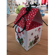 Geschenk-Faltschachtel "Pilz + Reh + Zwerg",...