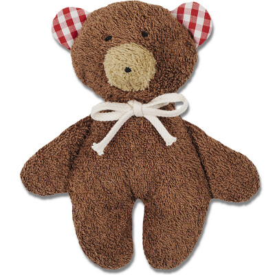 Rassel "Bär Efie-Bertold", braun, ca 20cm
