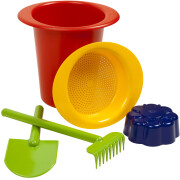 Sandkasten-Spielzeug aus Kunststoff, 1x Eimer