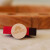 Geburtstagsstecker Marienkäfer, Holz, für Geburtstagskranz