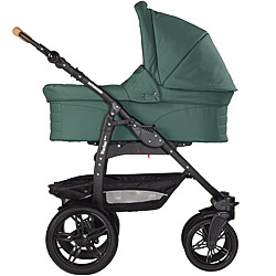 Naturkind-Kinderwagen Varius Pro mit Babykorb
